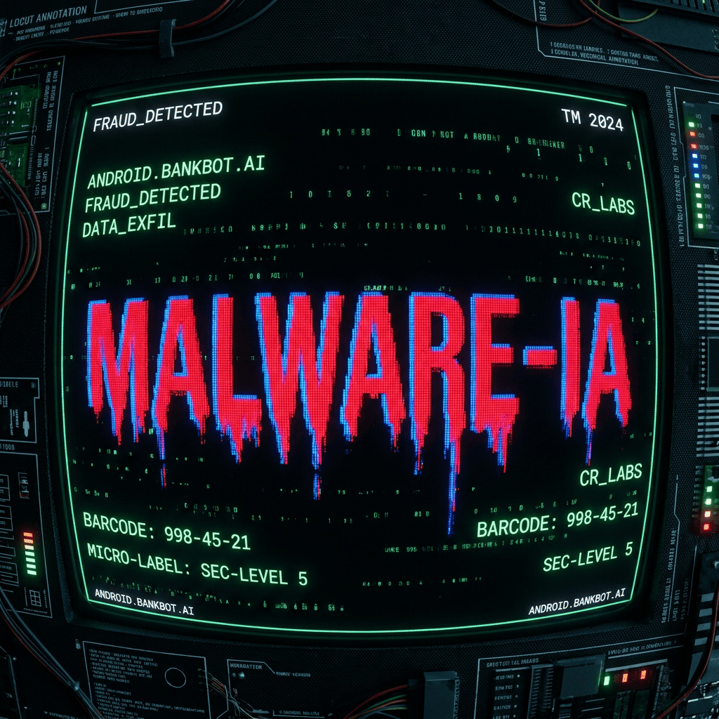 malware Android piloté par IA vise les applications bancaires